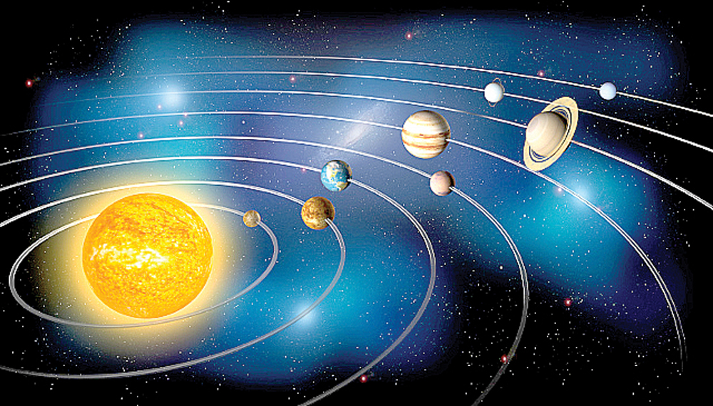 Por que os planetas giram pelo universo?