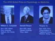 Trio vence Nobel de Medicina com tratamento contra infeces