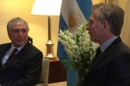 Temer viaja para a Argentina e se rene com Macri em Buenos Aires