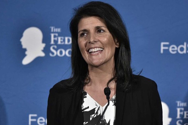 Trump indica governadora da Carolina do Sul como embaixadora na ONU
