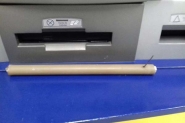 Agncia de Blumenau  isolada aps cliente achar dinamite em caixa eletrnico