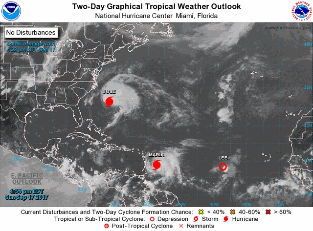 Maria se torna furaco e se dirige ao Caribe