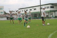 Categorias de base do Tupi em campo pela Copa Acef