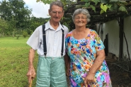 65 anos de casamento de Margot e Ervin Girardi  exemplo no Belchior