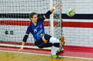 Partida beneficente em Gaspar com atletas de Seleo Brasileira de Futsal Feminino