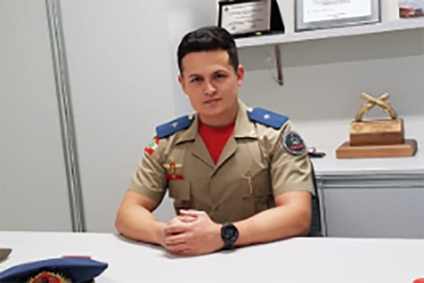 Conhea o novo comandante do Corpo de Bombeiros de Gaspar