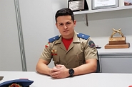 Conhea o novo comandante do Corpo de Bombeiros de Gaspar