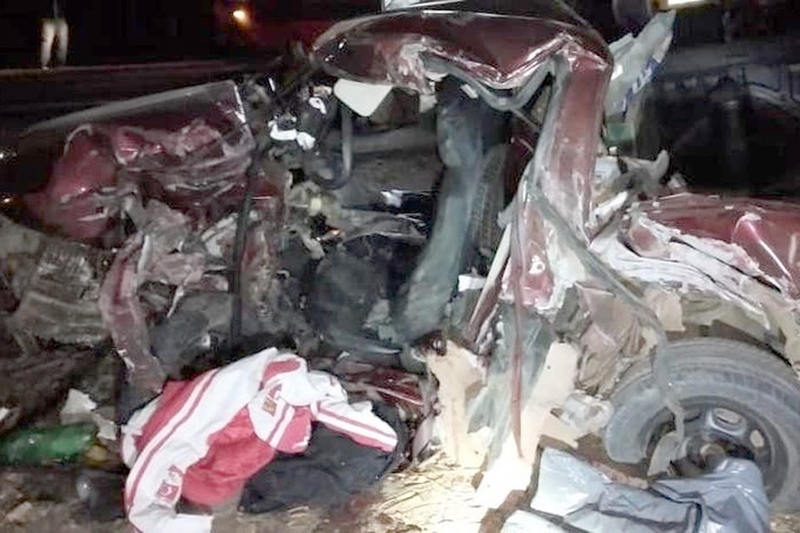 Grave acidente de trnsito mata duas pessoas em Tai