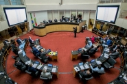 Reforma da previdncia  aprovada em primeiro turno na Alesc