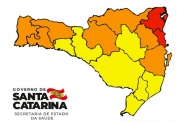 Coronavrus: Matriz de Risco aponta apenas duas regies em estado gravssimo em SC