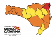 Coronavrus: SC tem apenas uma regio em risco gravssimo pela primeira vez desde novembro de 2020