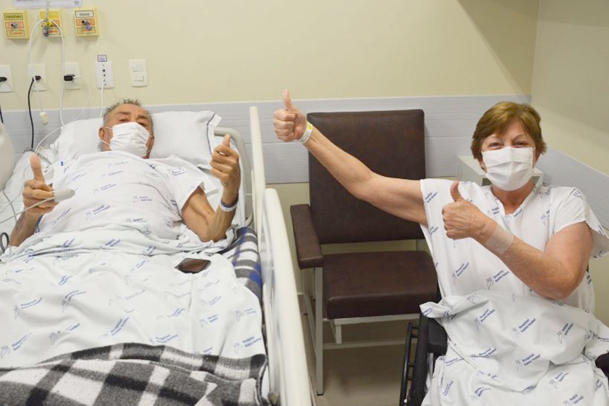Amor de irmos: Hospital Santa Isabel realiza transplante renal entre pacientes vivos