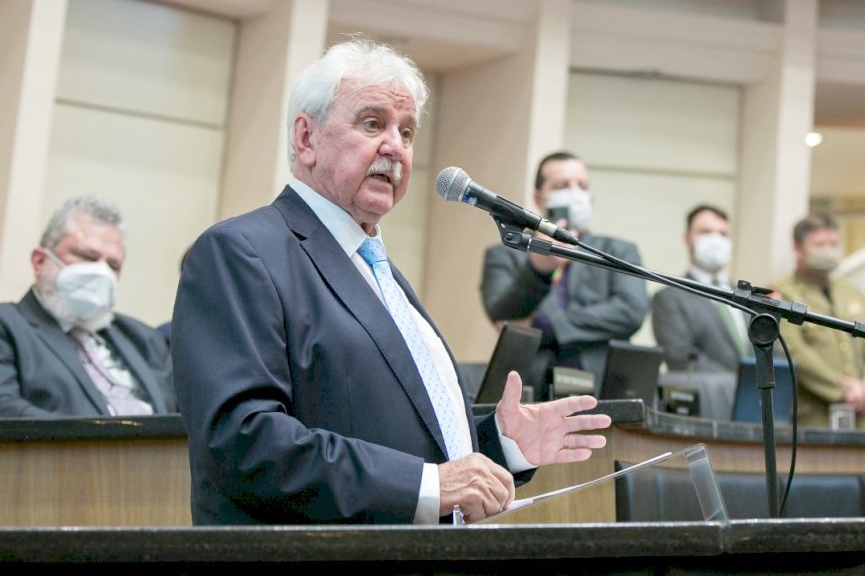 Deputado Moacir Sopelsa  o novo presidente da Alesc