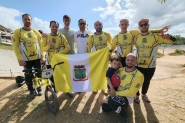 Equipe gasparense de BMX Bicicross  destaque em campeonato estadual