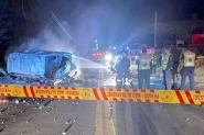Homem morre carbonizado em carro que pegou fogo em SC