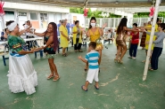 Bailinho de Carnaval anima pacientes internados em hospital de Florianpolis