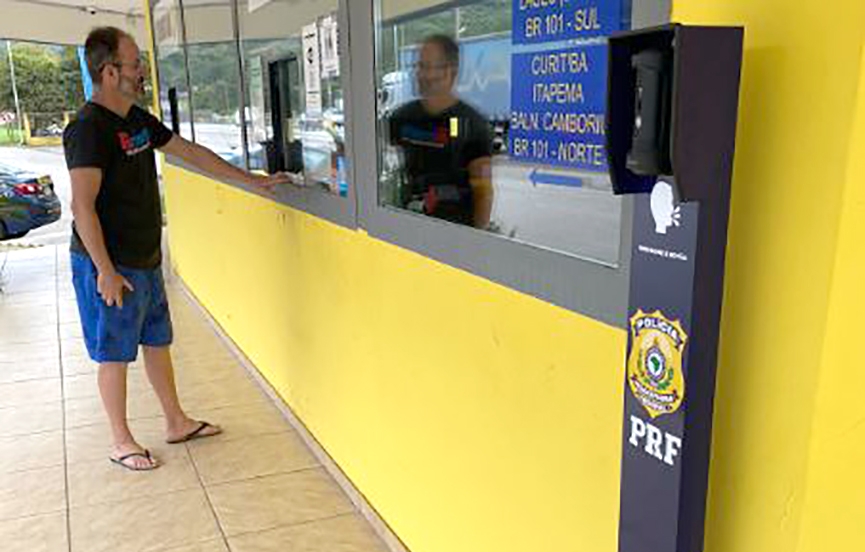 PRF instala totens de atendimento 24h nas unidades de SC