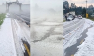 Quatro cidades de SC so afetadas pela queda de granizo de tera-feira