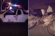 Homem morre em acidente entre carro e moto no Sul de SC