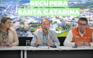 Governador anuncia medidas para auxiliar famlias e empreendedores atingidos pela enchente em SC