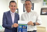 PL de Gaspar organiza confraternizao de fim de ano; governador de SC e Bolsonaro foram convidados
