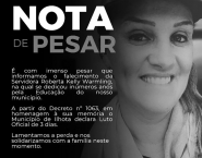 Ilhota decreta luto de trs dias aps morte de servidora da Educao