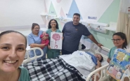 Primeiro beb gasparense nasce no Hospital de Gaspar