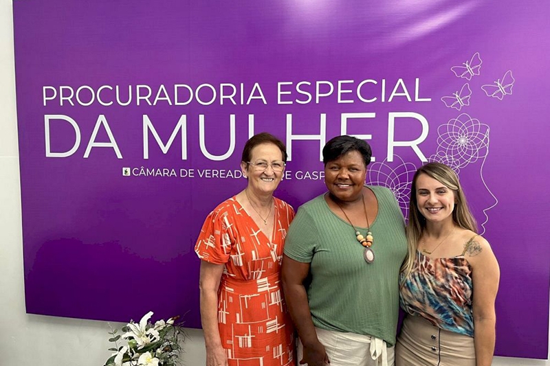 Vereadora Mara  a nova Procuradora Especial da Mulher em Gaspar