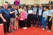 AMAs de SC so homenageadas na Alesc; sesso teve presena de representantes da entidade de Gaspar