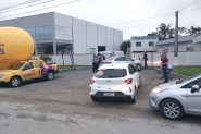 Barbieri Eventos promove 'adesivao' e divulga Churras Show que vai acontecer em Gaspar