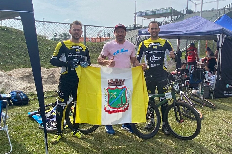 Gaspar bem representada no Campeonato Brasileiro de BMX