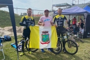Gaspar bem representada no Campeonato Brasileiro de BMX