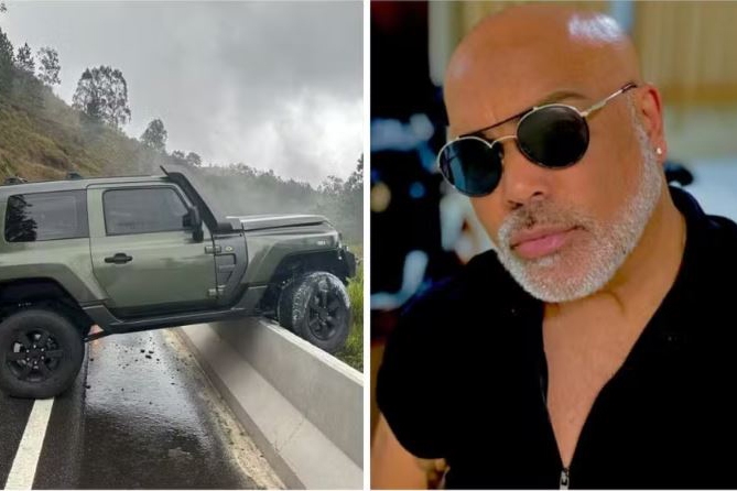 Cantor Rick, da dupla com Renner, sofre acidente de trnsito em Santa Catarina