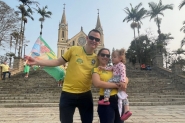 Calinho Schmidt, do Belchior Alto,  eleito vereador em Gaspar: 