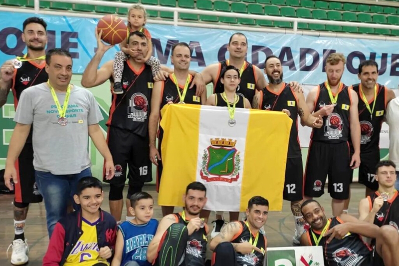 Equipe gasparense de basquete disputa Jogos Abertos de 2024