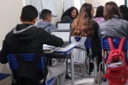 Alunos da rede municipal de Gaspar no tero aula nos dias 14 e 15 de outubro