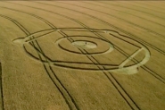 Desenho misterioso  encontrado em plantao catarinense; cidade  conhecida como 'capital nacional dos agroglifos'
