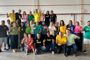 Grande pblico marca comemorao da vitria do PL em Gaspar