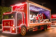 Caravana de Natal da Coca-Cola vai passar em Blumenau nesta tera-feira