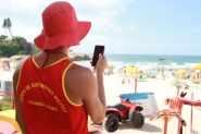 Guarda-vidas salvam mais de 600 banhistas em SC entre Natal e Ano Novo