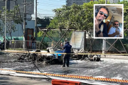 Vdeo mostra momento em que avio colide contra nibus em SP; empresrio e piloto morrem