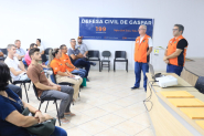 Defesa Civil de Gaspar realiza primeira reunio com candidatos ao voluntariado