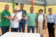 Casa do Basquete: time de Gaspar agora tem ginsio para treinos e competies