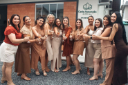 Reinaugurao marca ampliao da Esttica Carla Assuno em Gaspar