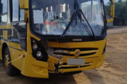 Pai e filha morrem em grave acidente entre nibus escolar e moto em Ibirama