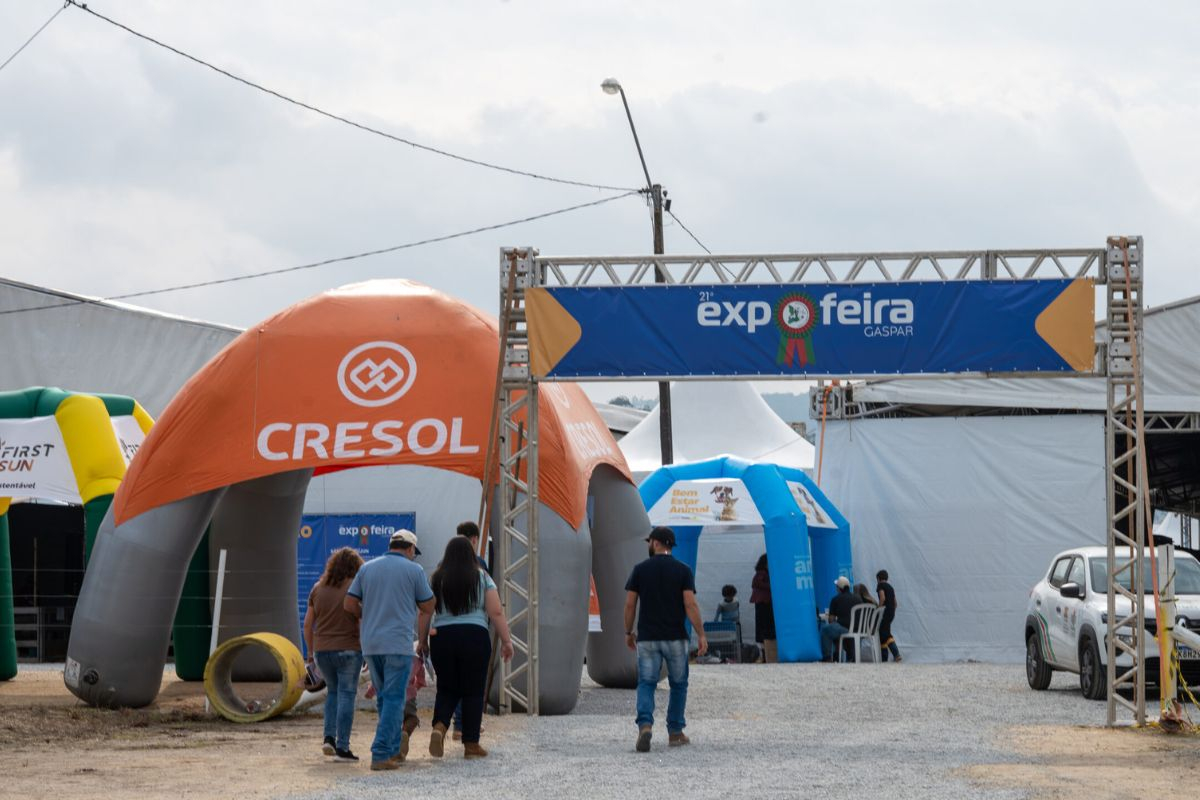 ExpoFeira e ExpoFest renem mais de 20 mil pessoas em Gaspar e terminam com escolha da nova realeza
