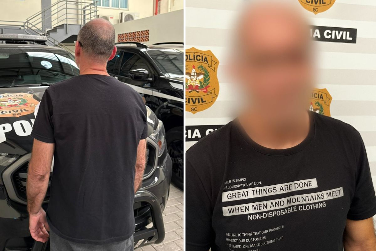 Foragido a justia de SP  preso no bairro Figueira, em Gaspar