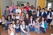Alunos da Angélica Costa visitam redação do Jornal Cruzeiro do Vale