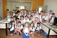 Alunos do Frei Policarpo visitam redao do Cruzeiro do Vale