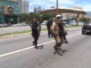 Bope isola rea de hotel em Florianpolis por causa de pacote